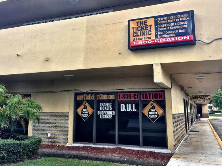 ticket clinic tamiami building